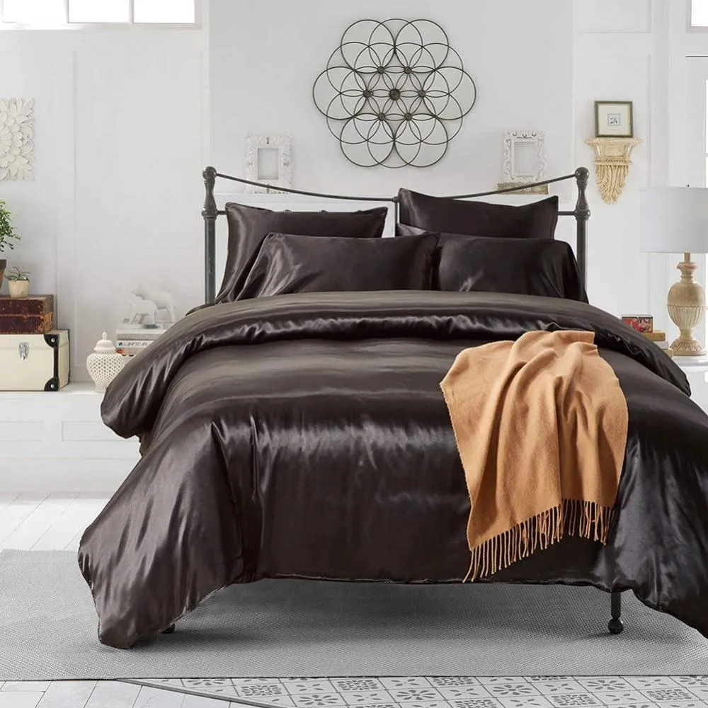 Satin Bedding Set Luxury Style Duvet Cover