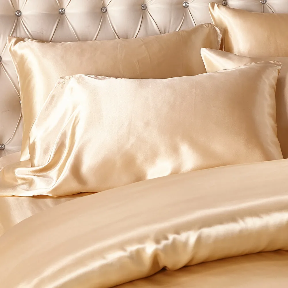 Satin Bedding Set Luxury Style Duvet Cover