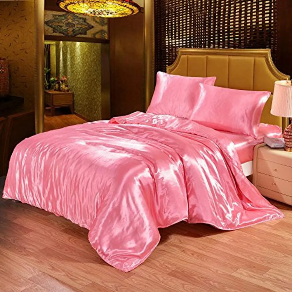 Satin Bedding Set Luxury Style Duvet Cover