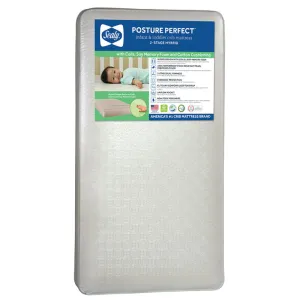 Sealy Posture Perfect 2-Stage Hybrid Crib and Toddler Mattress