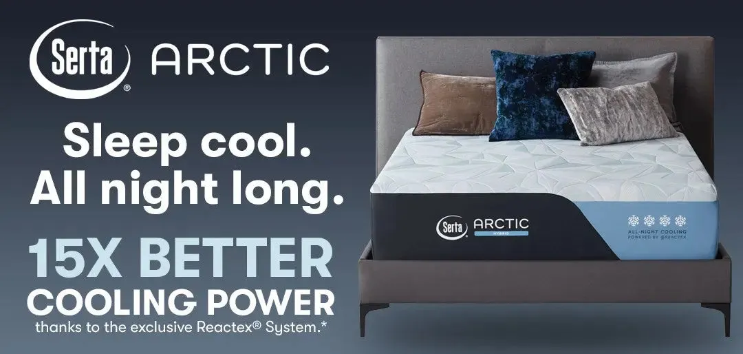 Serta Arctic Premier Plush Hybrid 15x better cooling power Mattress