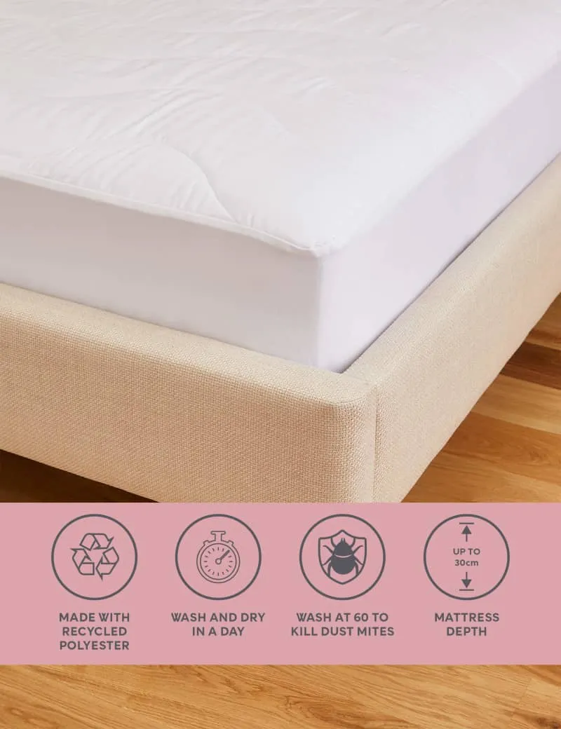 Supremely Washable Mattress Protector