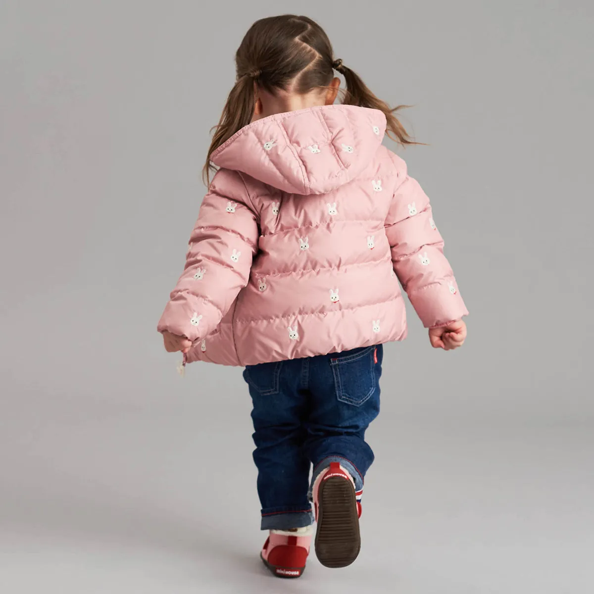 Usako Bunny All-Over Down Jacket