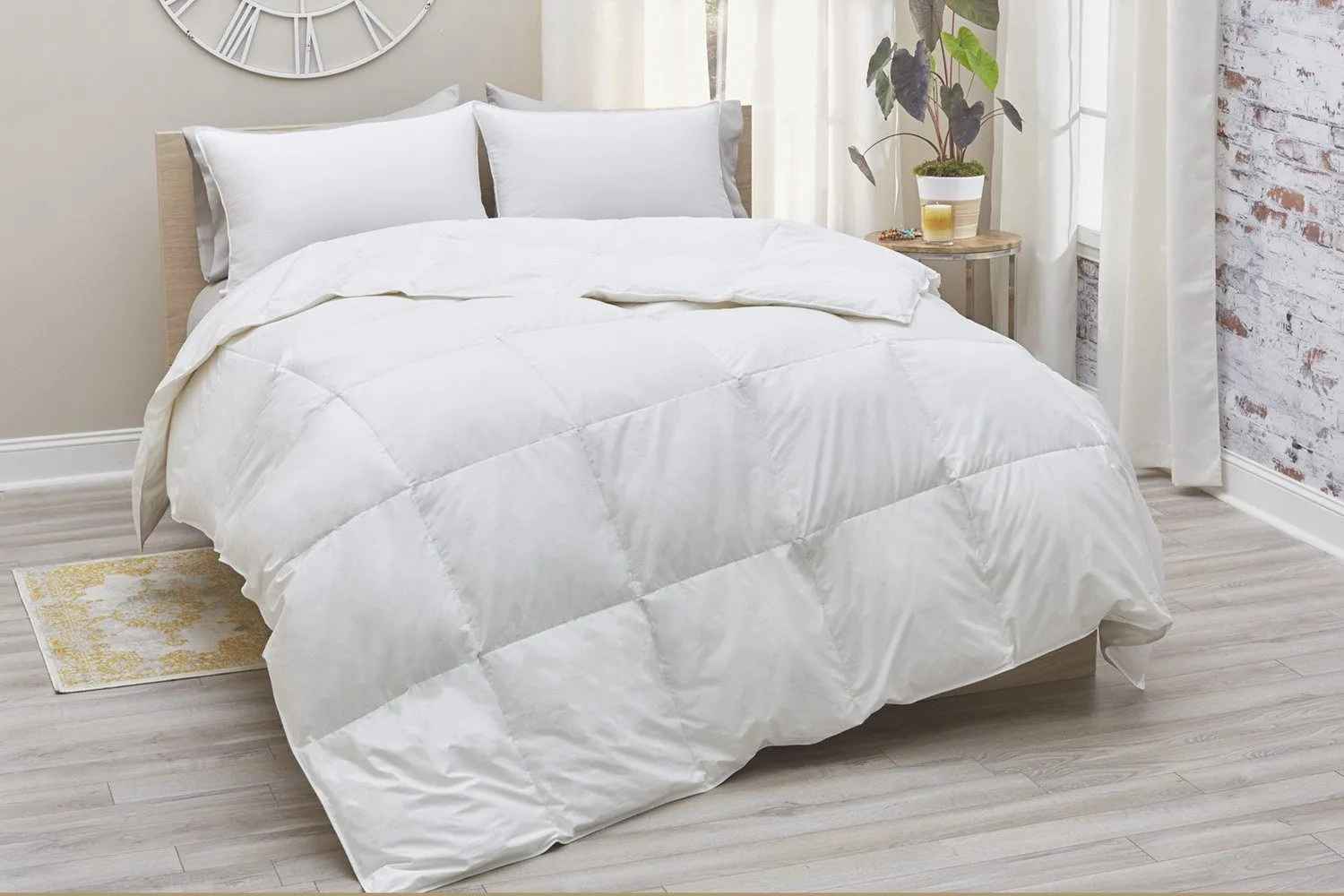 White Goose Down Comforter