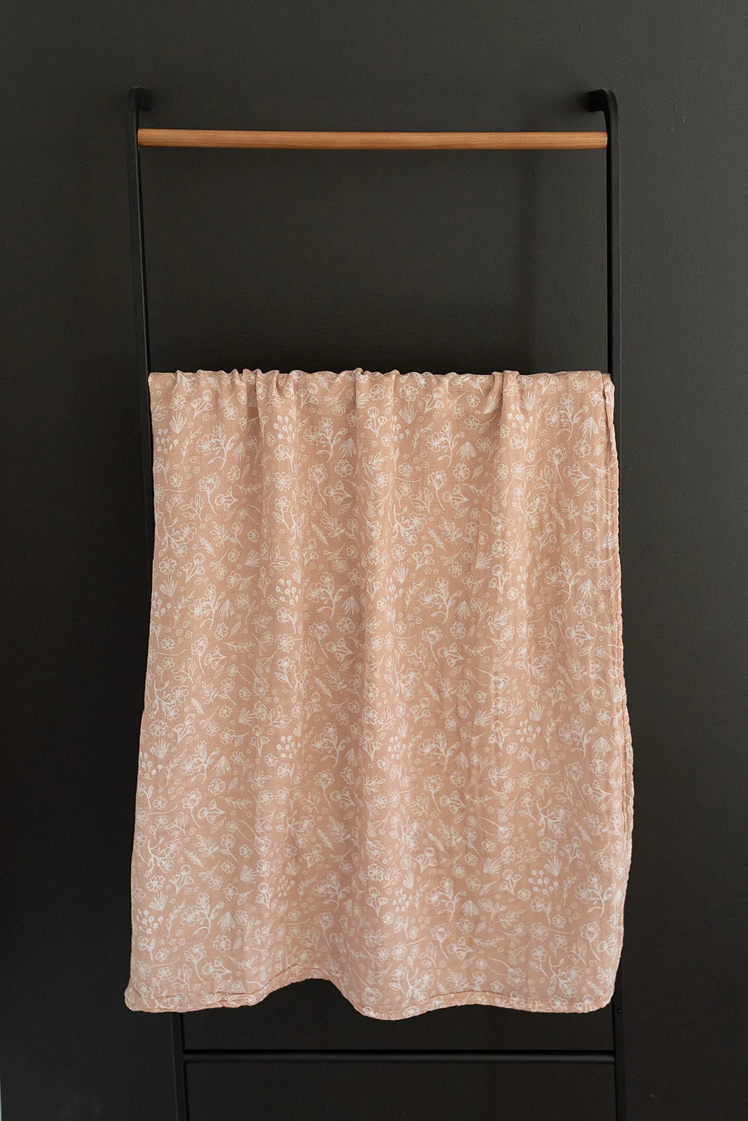 Wildflower Muslin Swaddle Blanket