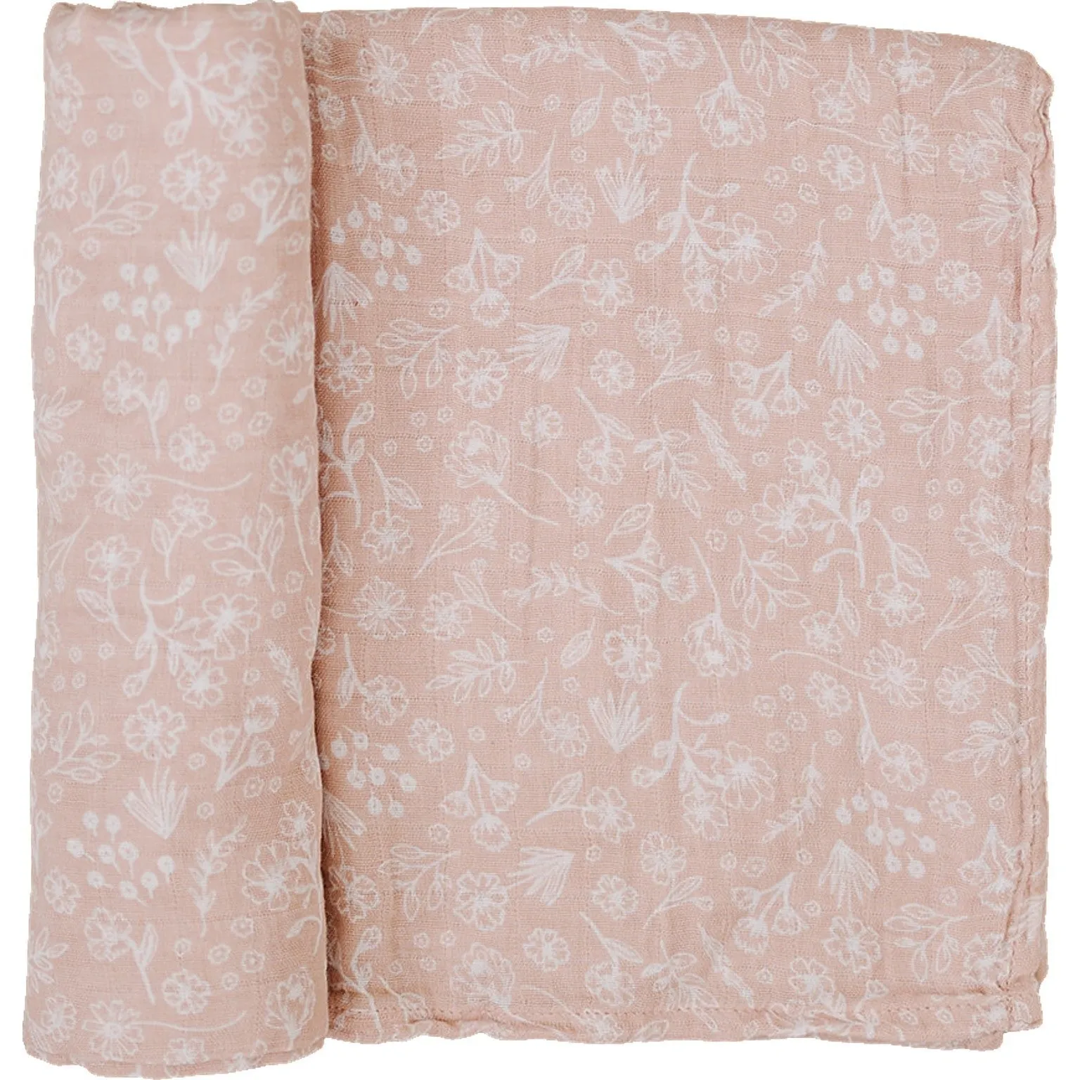 Wildflower Muslin Swaddle Blanket