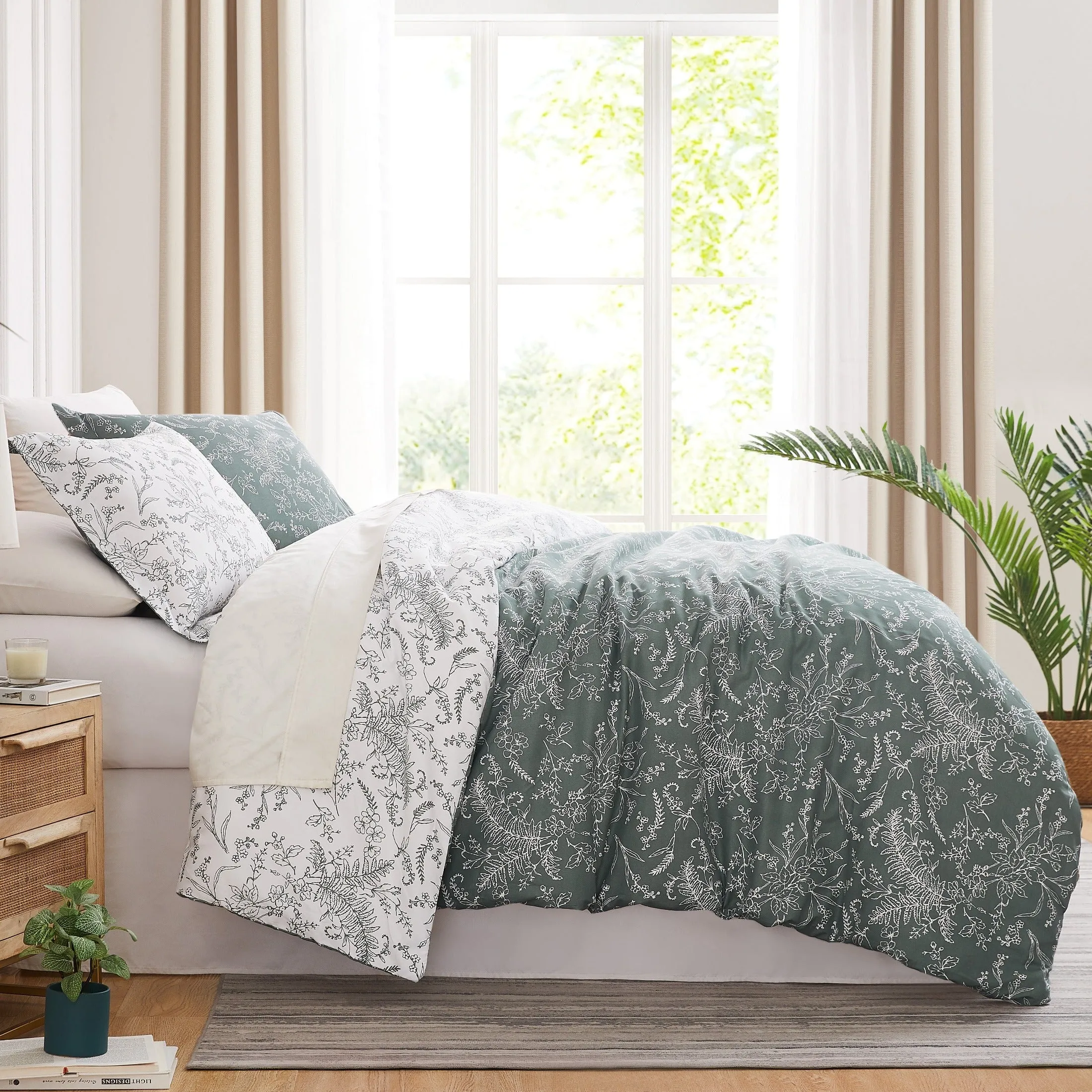 Winter Brush Reversible Comforter Set